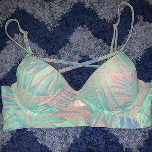 HAWAIIAN GREEN BRA
